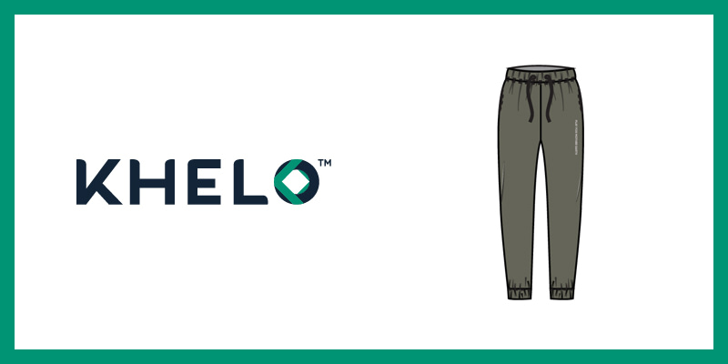 Combed Cotton ComfortFit Jogger in Cool Gray (KUJ-002)