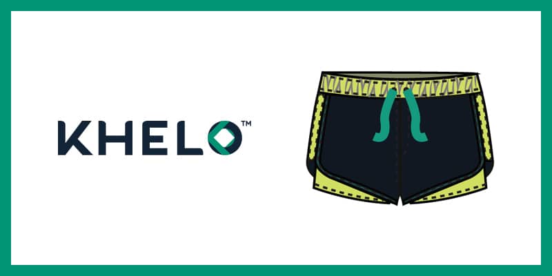 Double Layered Stadium Shorts In Two Tones (KWS-003)
